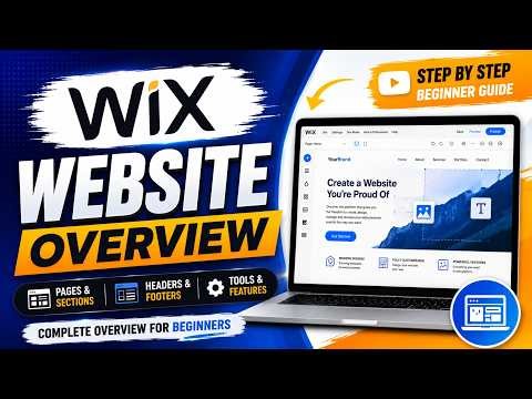 Wix Website Complete Overview | Beginner Guide