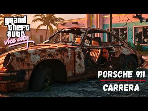 Real Comet From GTA Vice City — 34 Years in Arizona Mountain Garage | ASMR Car Restoration