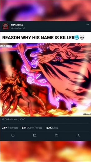 THE REASON IS CLEAR 🥶 | KILLER VS HAWKINS | #anime #onepiece #animeedit #shorts #lu #animeworld