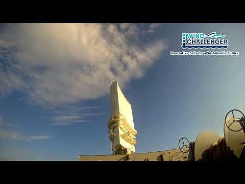 ウインドチャレンジャー海上試運転―MOL Wind Challenger Project