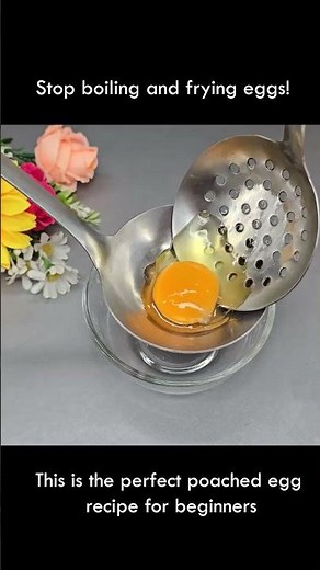 Stop boiling and frying eggs! – This is the perfect poached egg recipe for beginners