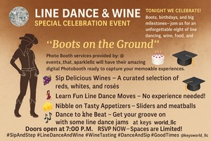 Line Dance & Wine – Special Celebration Event