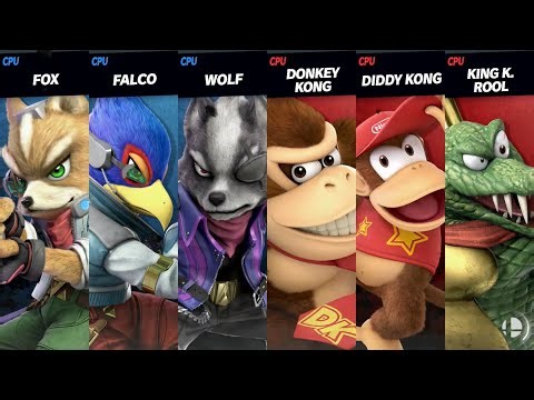 Super Smash Bros. Ultimate - Star Fox vs Donkey Kong