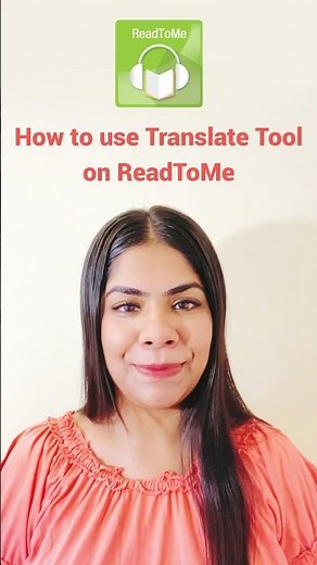 How to Use Translate Tool on ReadToMe | Easy Translations for Students | ReadToMe School Edition