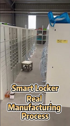 How Parcel Lockers Are Made | Smart Locker Factory Tour#smartlocker #manufacturing #oem