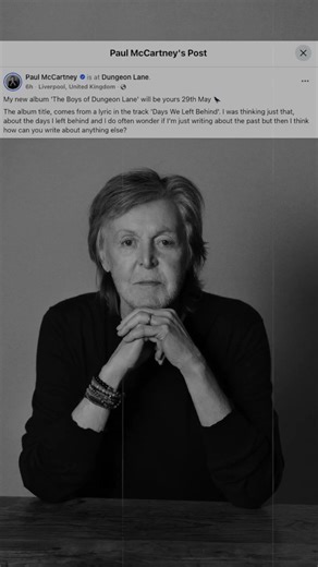 Why Paul McCartney's NEW Album is Titled "The Boys of Dungeon Lane"