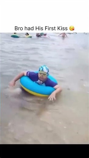 first kiss gone wrong 😂