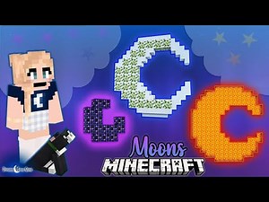✨Moon Shape Tutorials for Minecraft Builds🌙