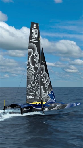 Le nouveau Maxi Edmond de Rothschild : du virtuel au réel 🌊 Gitana 18 a rejoint son élément ce samedi 14 février 2026, prêt à écrire une nouvelle page de son histoire. ©️3D - Olivier Michon #GitanaTeam #MaxiEdmondDeRothschild #Sailing #FlyingOffshore #Lorient | Gitana Team