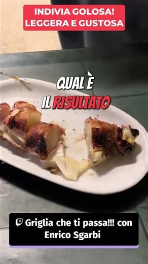 Involtini di Indivia: Un Gusto Irresistibile! #shorts
