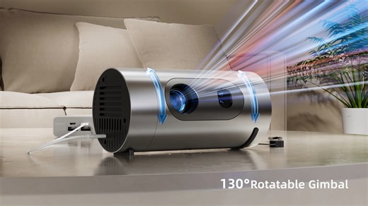 Watch Smart Projector with WiFi and Bluetooth, Mini Projector Built-in Apps on Amazon Live