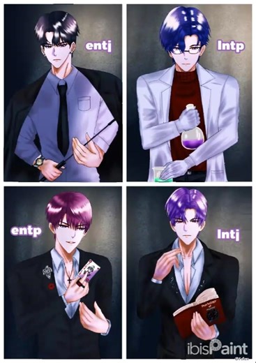 speedpaint - [ mbti entj,intp,entp,intj ] #speedpainting #speedpaint #intp #intj #entp #entj #mbti