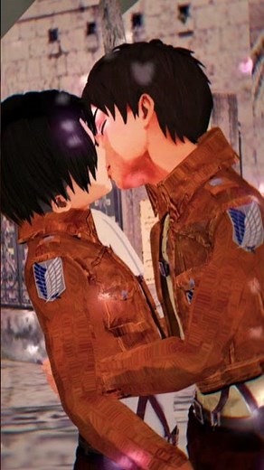 【 艾利向/MMD】kiss （Eren & Levi）