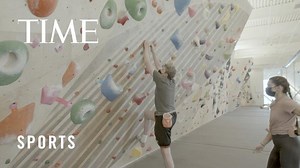 TIME's Sean Gregory took a climbing lesson from Kyra Condie! She's one of four athletes representing Team U.S.A. in the first-ever Olympic sport-climbing competition.   Watch the video, then read TFK Kid Reporter Jeremy's interview with Condie: https://tfk.news/2TcFtOl 輪‍♀️ | TIME for Kids | Facebook