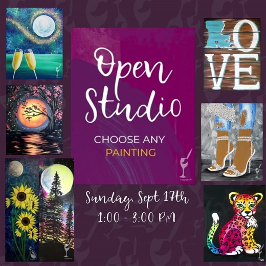 Open Studio... you pick the painting!! Select any Painting from our library! Did you miss a painting you really wanted to paint? sign up today... www.twist.la/3480492 | Painting with a Twist | Facebook