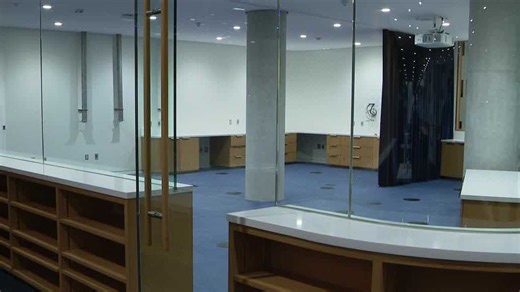 Construction at Omaha Central Library finishes up as doors set to open in spring 2026