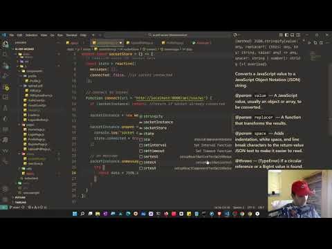 AI PDF Wizard - Real-Time Vue Socket Integration & PDF Upload Form