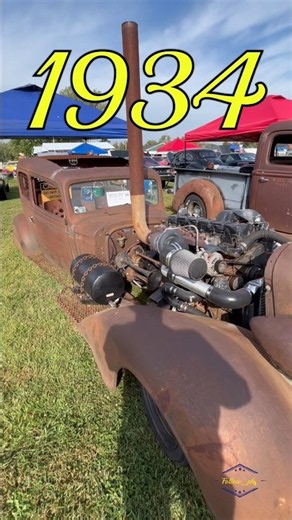 Is this the meanest 1934 build ever? #classiccars #ratrod #custom