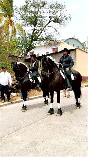 #desfile #hípico🐴🤠 de San Manuel Chaparrón, Jalapa Noticiero digital San Luis #destacar