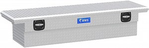 UWS Titan 69-Inch Aluminum Low Profile Secure Lock Crossover Tool Box; Bright EC10001 (04-15 Titan) - Free Shipping