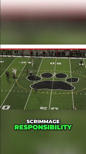 Football Scrimmage Kick Coverage & Line of Scrimmage!
