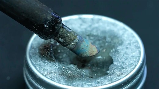 神奇的烙铁复活膏。#rabbitfix #维修兔 #烙铁复活膏 #手机维修