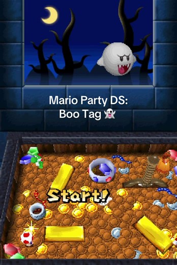 Mario Party DS: Boo Tag Gameplay