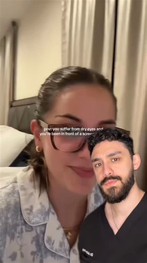 Dr. Julian Prosia on Instagram: "Forceful blinking is a great exercise to reduce computer vision strain! #greenscreenvideo #blinking #eyes #computer #vision 🎥: @janihartounian"