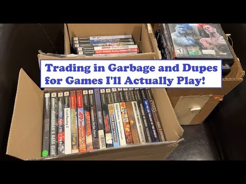 Trading in PS2 Garbage and Dupes for Games I Actually Want to Play!