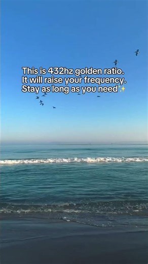 This is 432hz golden ratio. It will raise your frequency✨