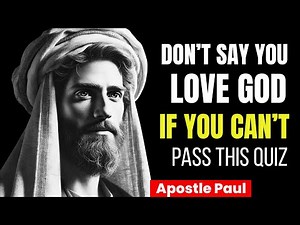 📖✝️ 25 Questions About Apostle Paul Only True Christians Can Answer | Bible Quiz