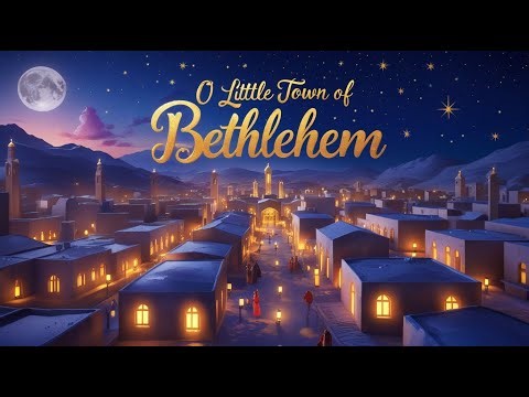 O Little Town of Bethlehem | Magical Christmas Song for Kids | Animated Holiday Story & Music Video