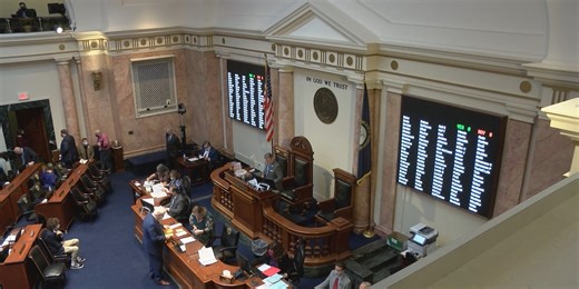Kentucky budget bill advances to Senate after health insurance cap removed