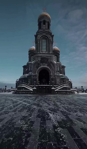 России (Храм Воскресения Христова)) is a lavish Russian Patriarchal cathedral in honour of the Resurrection of Christ and