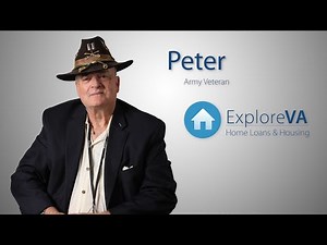 With a VA grant, Peter adapted his home to accommodate his disability.
