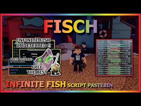 FISCH Script Pastebin 2025 INFINITE FISH, INSTANT EVENT, FREE PRIVATE SERVER (FREE NO CUT) 🐟