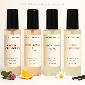 Moisturizing Body Mist, 70 Scents, Hair & Body Aromatherapy Spray With Essential Oils, Handmade Self-care, 2oz Travel Size - Etsy