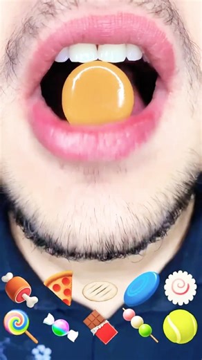 asmr mukbang ginger candy #shortvideo #asmr #comedy