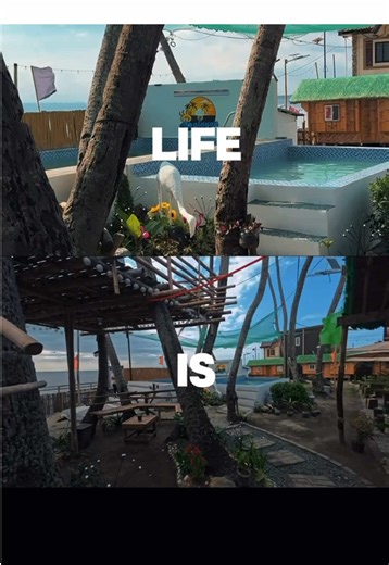 Life is this 🌊☀️ — sun, sand, at endless waves. Dito sa Balayan Beach Resort, chill lang, recharge, at enjoy every moment like you’re always on a getaway. Simple lang ang buhay kapag dagat ang kasama. Perfect for family outings, barkada trips, team building, and private celebrations! Private beachfront with stunning sunset views Available for exclusive and non-exclusive use. AMENITIES: Adult pool (6ft) & kids pool (3ft) Fully air-conditioned accommodations 360° View deck Spacious outdoor area M