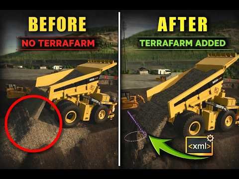 How To Make Any FS25 Dump Truck Terrafarm Ready (XML Tutorial)