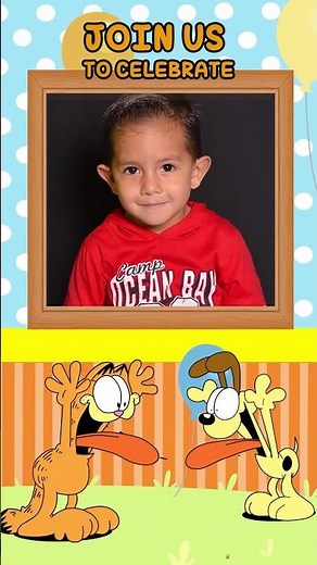 Garfield Birthday Invitation That Kids Will Love!