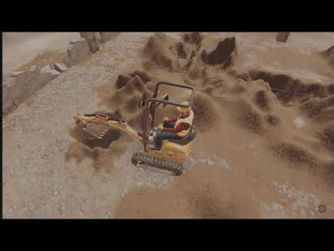 Demolish & Build 3 part 2 diging up wire with hard bulldozer 