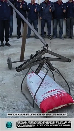 Practical Manual Bag Lifting Tool for Heavy Load Handling #tools