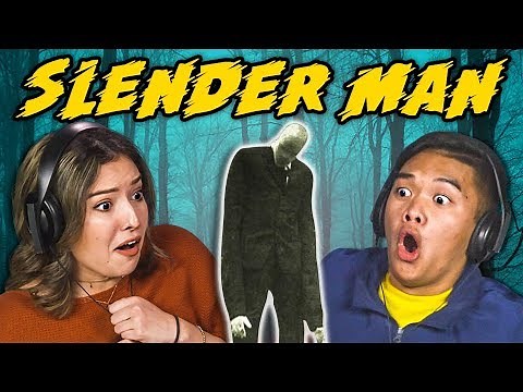TEENS REACT TO SLENDER MAN TRAILER
