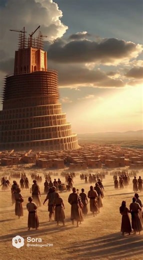 One Language...Then Suddenly Chaos 🤯 Tower of Babel Fire | Bible Fire 🔥