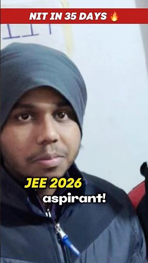 🔥NIT in 35 Days ? JEE Mains 2026 | JEE 2026 | JEE 2027 | IIT motivation #jee #shorts