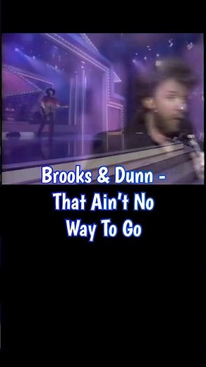 Brooks & Dunn - That Ain’t No Way To Go (Lyrics) #90smusic #countrymusic #songlyrics #reels #video