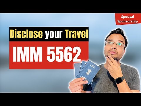 How to fill IMM 5562 - Supplementary information on travel (Canada Spousal Sponsorship 2022)