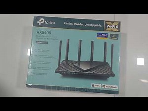 TP Link Archer AX72 AX5400 Dual-Band Gigabit Wi-Fi 6 Router