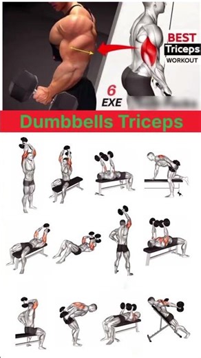 UK Triceps Workout | Bigger Arms Fast | Gym & Home Exercises#ukfitness